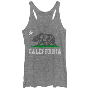 Women's Lost Gods California Life Racerback Tank Top - 1 of 3