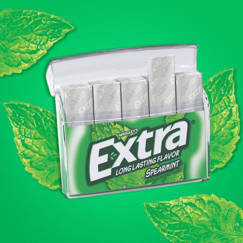 Extra Spearmint Sugarfree Gum - 35ct, 4 of 10