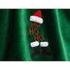 American Soft Linen Christmas Towels Bathroom Set, 2 Packed Embroidered Decorative 100% Cotton Hand Towels, Dish Towels for Decor Xmas - 3 of 4