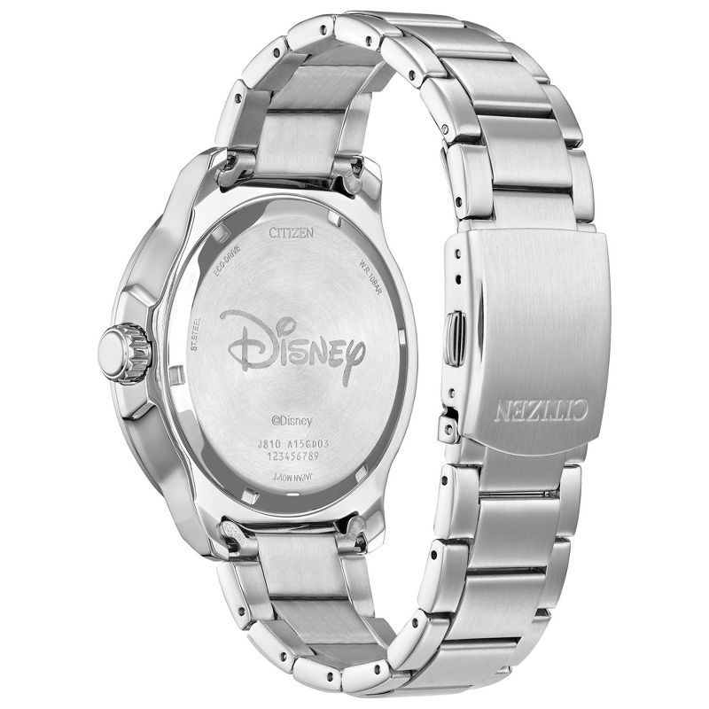 Citizen Disney Eco-Drive watch featuring Mickey Mouse 3-hand Stainless Steel Bracelet, 5 of 9