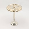 GDFStudio Simon Modern 21" Aluminum Round Side Table - 3 of 4