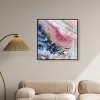 Art Remedy Doll Memories - Bold Watercolor Geode Pastel Color Abstract Wall Art Framed - 2 of 4