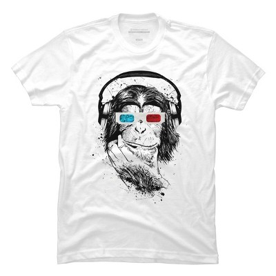 Men's Design By Humans Bananas for Thought? By Stuporman T-Shirt