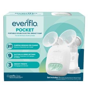 Evenflo Pocket Double Electric Portable Breast Pump - 1 of 4