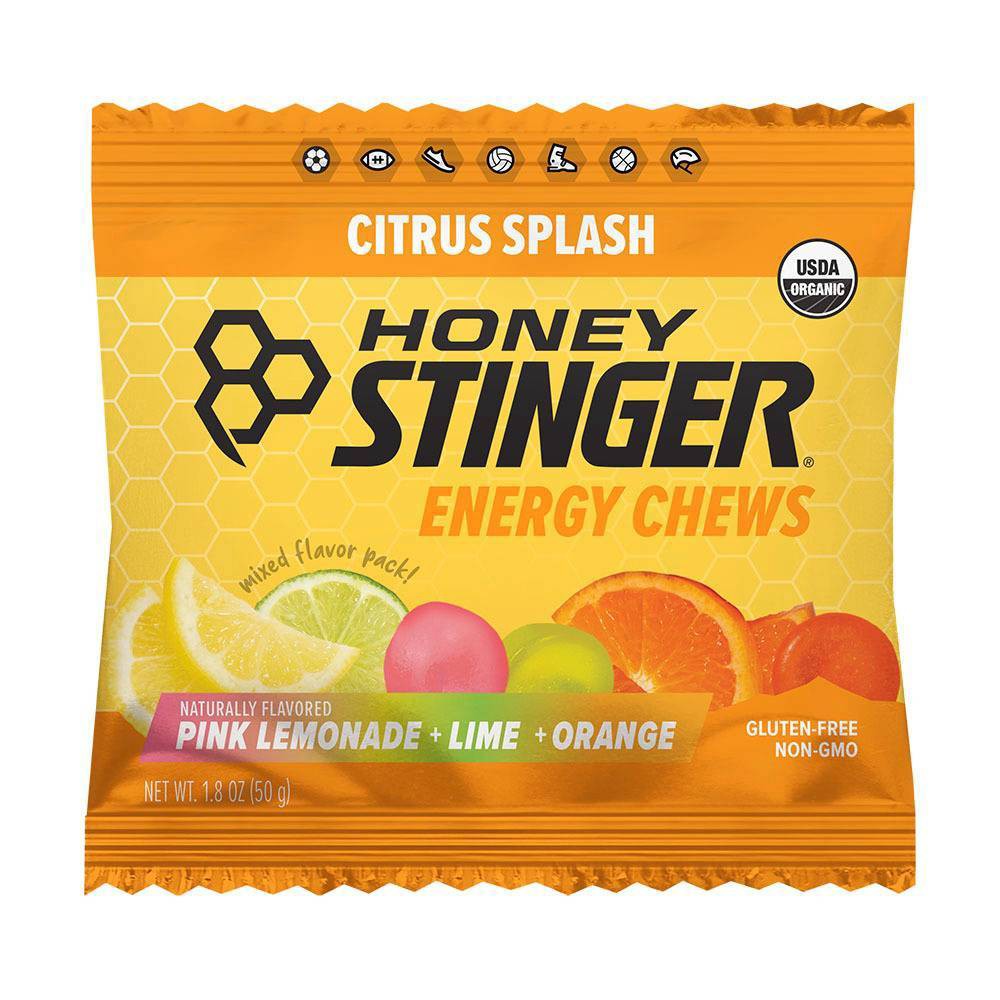 Honey Stinger Energy Chew Citrus Splash Energy Gels - 1.8 oz