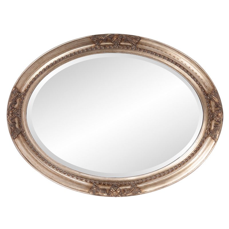 Queen Ann Antique Silver Leaf Mirror - Howard Elliott, 3 of 9