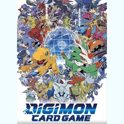 Bandai Digimon Card Game Official Sleeves - Digimon 5th Anniversary Card Sleeves 2025 (60-Pack)