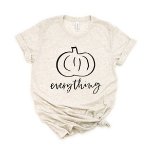 Simply Sage Market Pumpkin Everything Short Sleeve Tee - 1 of 4