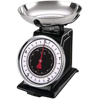 Norpro 22Lb Food Scale Removable Metal Tray, One Size, Shown