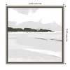 Amanti Art Coastal Haze II by Emma Scarvey Canvas Wall Art Print Framed 22 x 22-in. - 4 of 4