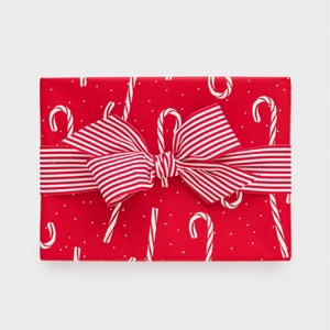 Red and Gold Candy Cane Gift Wrap, Single Roll - Sugar Paper™ + Target - 1 of 2