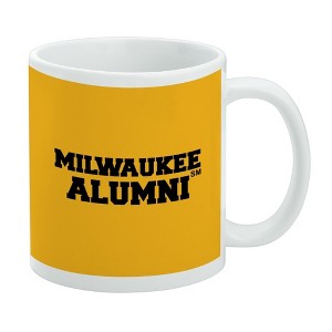 University of Wisconsin Milwaukee Official Panthers Alumn Ceramic Coffee Mug Novelty Gift Mugs for Coffee Tea and Hot Drinks 11oz White - 1 of 4