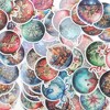 Unique Bargains Waterproof Nordic Christmas Stickers Colorful 1.57"-3.15" 50 Pcs - 4 of 4