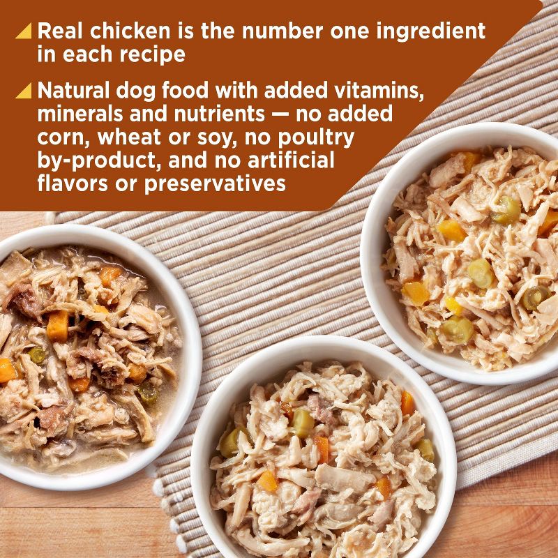 Nature&#39;s Recipe Grain-Free Chicken, Beef, Turkey &#38; Lamb Wet Dog Food - 2.75oz/12ct Variety Pack, 6 of 13