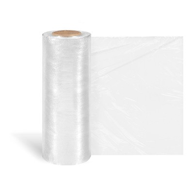 HITOUCH BUSINESS SERVICES 20" x 5000' 80 Gauge Blown Machine Length Stretch Wrap Clear CW58523