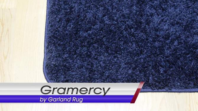 Garland Rug Gramercy 6&#39;x9&#39; Bathroom Carpet Deep Fern, 2 of 8, play video