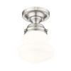 Z-Lite Vaughn 1 - Light Flush Mount in  Brushed Nickel - 3 of 4