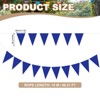 Unique Bargains 49ft Felt Fabric Triangle Bunting Garland Party Banner 1 Pcs - 2 of 4