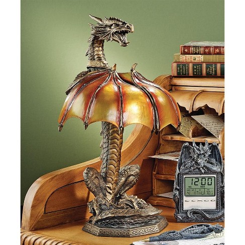 Dragon Statue Medieval Cell Phone Holder - Design Toscano