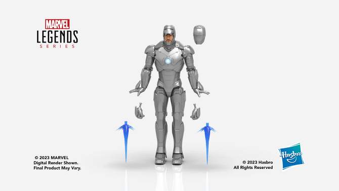 Marvel Legends The Infinity Saga Iron Man Mark II Action Figure, 2 of 10, play video