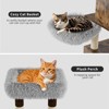Litter Box Enclosure with Cat Tree Tower & Condo - Hidden Cat Washroom Furniture - 4 of 4