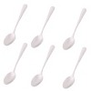 Unique Bargains Kitchen Restaurant Stainless Steel Coffee Tea Spoons 4.7" x 0.9" Silver Tone 6 Pcs - 4 of 4
