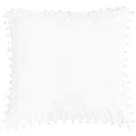 Soft Square Solid Hidden Zipper Closure Decorative Pillow Cover - PiccoCasa
