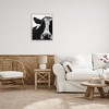 Stupell Industries Cow Face Portrait Framed Giclee Art, Gray, 24" x 30" - 3 of 4