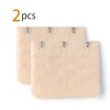 Allegra K Women's 3 Hook 3 Row Stretchy Bra Strap Extenders Hooks Bra Band - 2 of 3