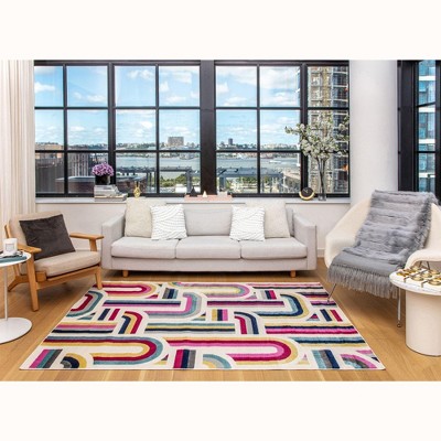 Elizabeth Sutton Vera VE15A Modern Geometric Area Rug