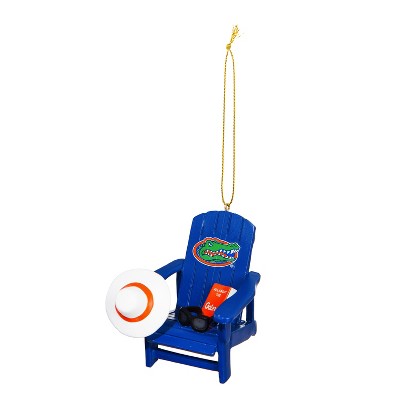 Evergreen University of Florida Adirondack Chair Ornament