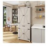 Kitchen Pantry Storage Cabinet Cupboard, Coffee Bar Cabinet, Kitchen Storage Cabinet With Drawers, Cabinet Sideboard With Adjustable Shelves - 2 of 4