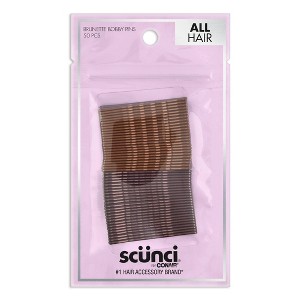 scunci Bobby Pins - 50ct - 1 of 4