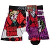 Mens Joker Vs Harley Quinn Aero Boxer Briefs Underwear and Sock Set - 2 of 4