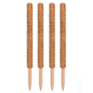 Envelor Coco Moss Poles for Climbing Plants Stackable Plant Support - 1 of 4