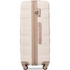 3 Piece ABS Hardside Luggage Set, 360° Spinner Wheels, TSA Lock, 24" And 28" Expandable, Lightweight Suitcases - 4 of 4