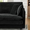 TIRAMISUBEST Cloud Couch Sectional L Shaped Sofa with Storage Ottoman Convertible Lounge Breathable Fabric Sofa Oversized 4 Seat Couch - 4 of 4