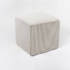 Lynwood Square Upholstered Cube - Threshold™ designed with Studio McGee - image 3 of 4
