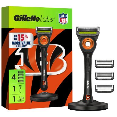 GilletteLabs + NFL Special Edition Cincinnati Bengals Men's Razor