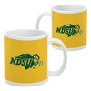 North Dakota State Bison Logo Secondary Ceramic Coffee Mug, Novelty Gift Mugs for Coffee, Tea and Hot Drinks, 11oz, White - 2 of 4