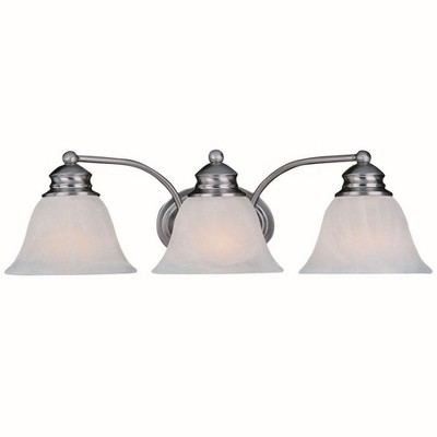 Maxim Lighting Malaga 3 - Light Vanity in  Satin Nickel