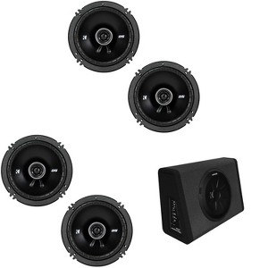Kicker 11PT250 Powered Enclosure & (2) 43DSC6504 6.5"  Bundle - 1 of 4