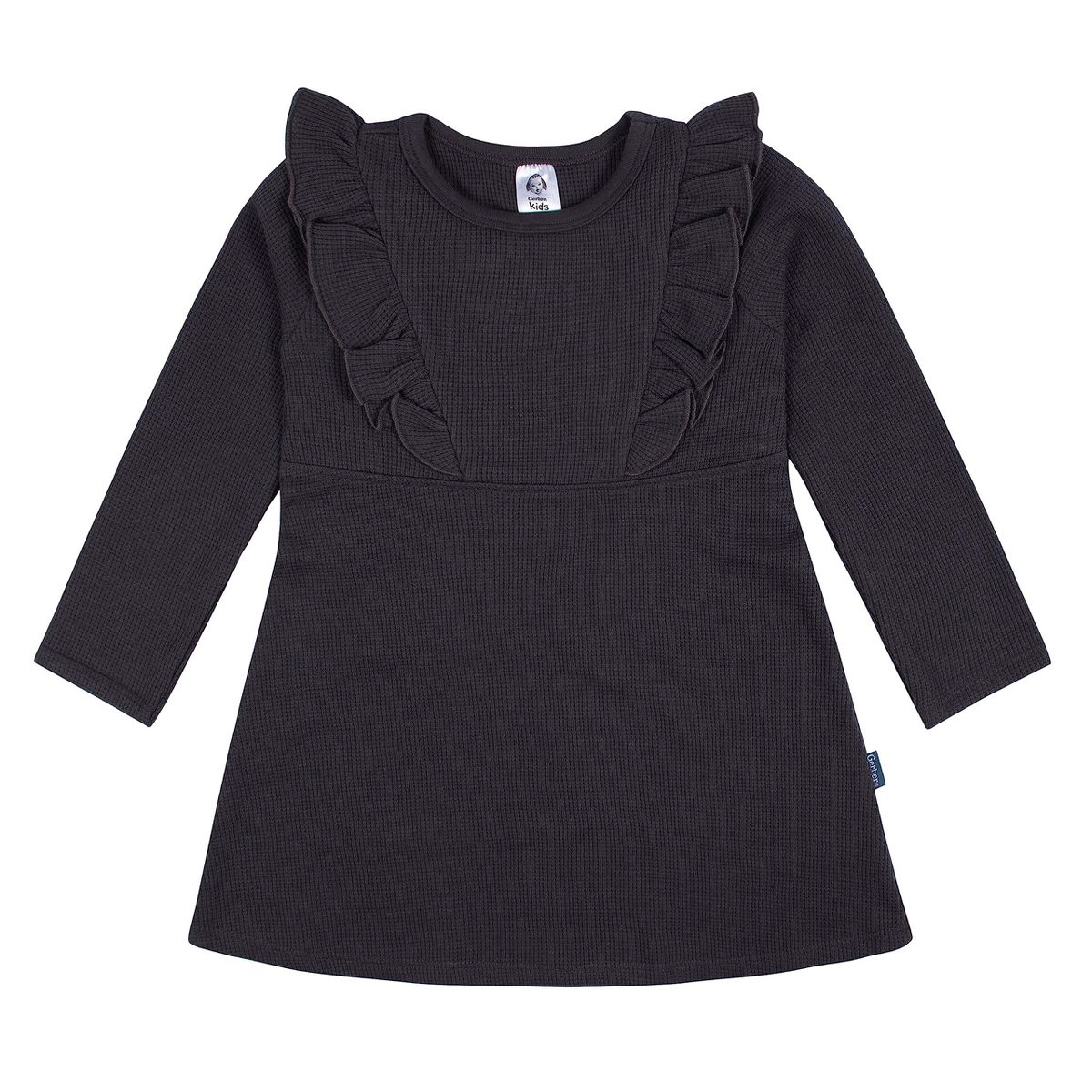 Gerber Baby and Toddler Girls' Dress With Ruffle - thumbnail 8