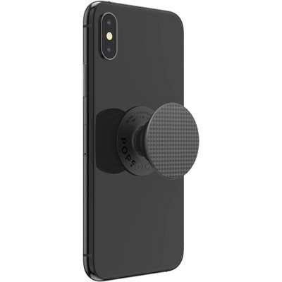 PopSockets PopGrip Cell Phone Grip &#38; Stand - Knurled Texture Black_3