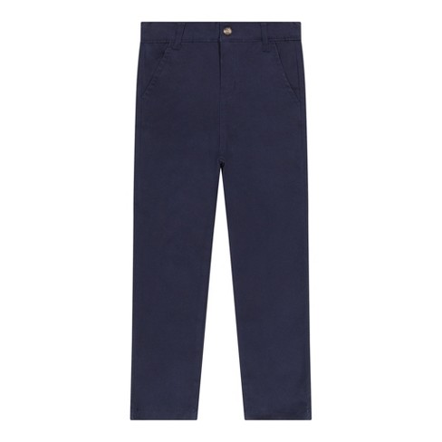 Andy & Evan Kids Classic Twill Pant In Blue, Size 6y. : Target