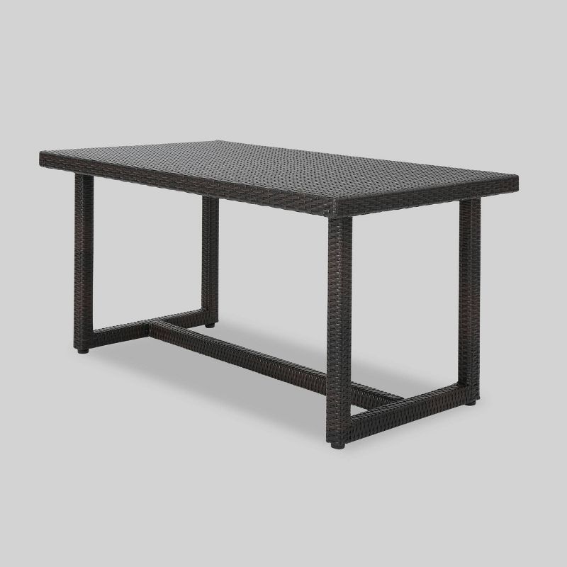 Santa Rosa Rectangle Wicker Dining Table - Christopher Knight Home
, 1 of 7
