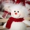 8.25"H Sullivans Crate Snowman Ornament Set 12  Multicolored - 2 of 3
