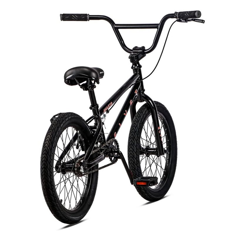 AVASTA 18 Inch Kid Freestyle BMX Bicycle for Beginner Riders with Steel Frame, Single Speed Drivetrain, and Rear Caliper Brakes, Ages 5 to 8, Black, 2 of 7