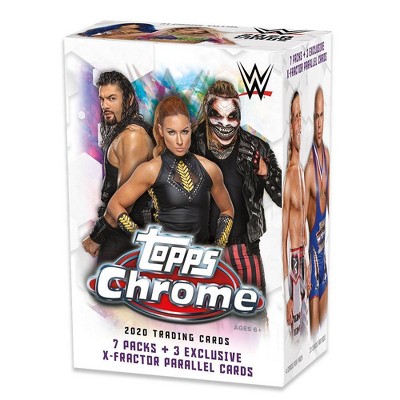 2020 WWE Chrome Wrestling Trading Card Blaster Box