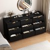 GDFStudio Ravorn 63" Modern Wooden Dresser with 9 Drawers - 2 of 4